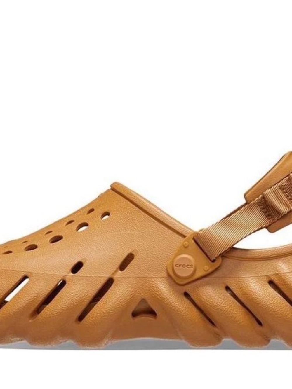 CROCS Vented Slide in Cognac